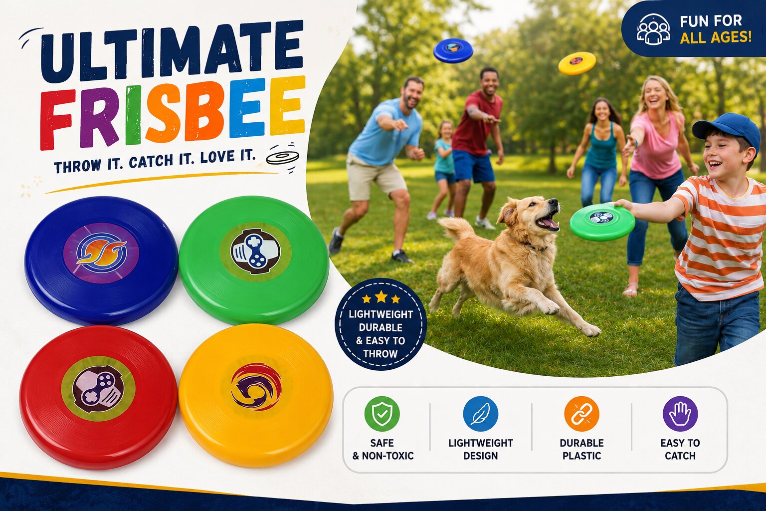 Frisbee available at Corporate Levels through DeskDrop