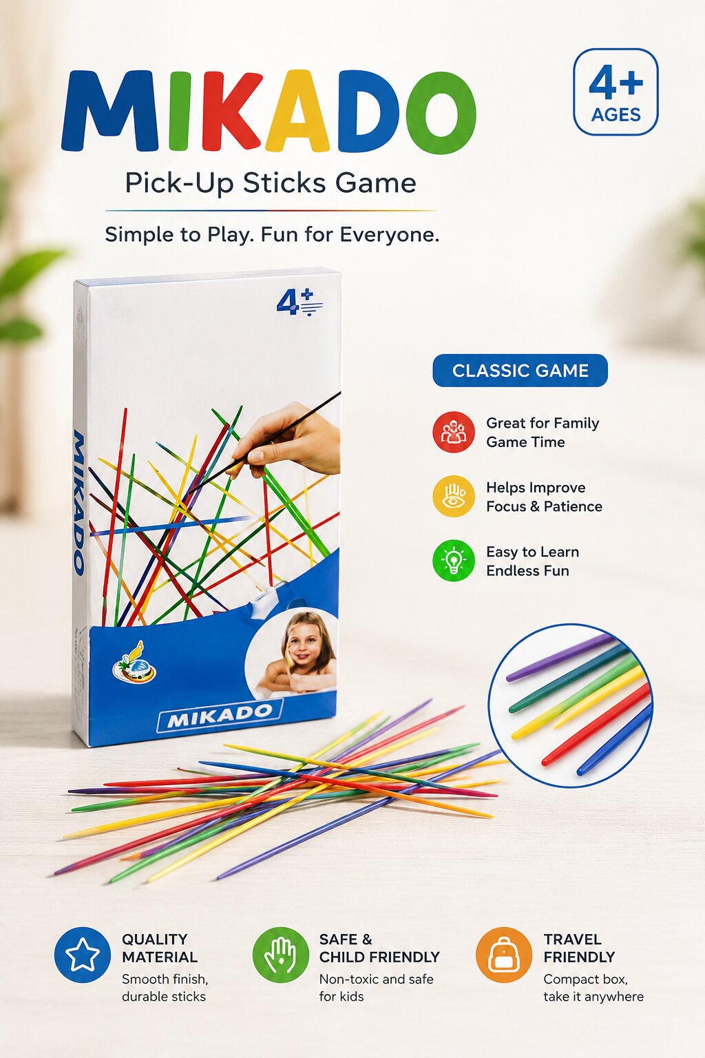 Stick Game available at Corporate Levels through DeskDrop