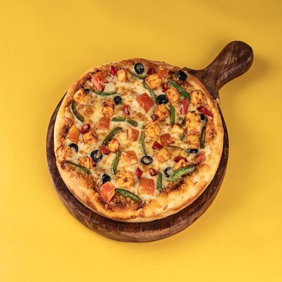 Jain Pizza available at Apm mall through DeskDrop