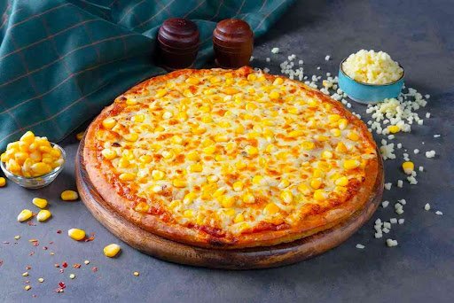 Cheese Corn Pizza available at Krish Cubical through DeskDrop