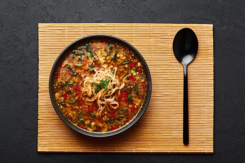 Veg Manchow Soup available at Apollo Arcade Chanakyapuri through DeskDrop