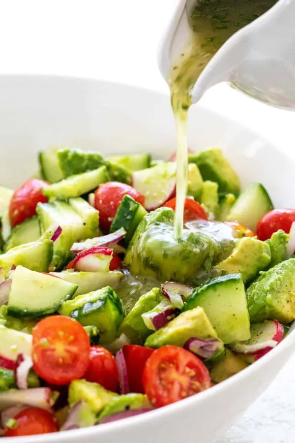 Avocado Luxe Leaf Salad available at Demo through DeskDrop