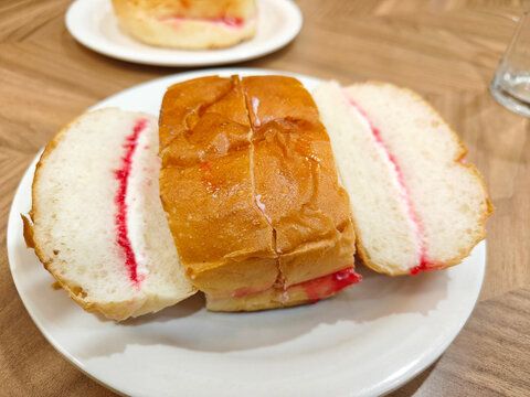 Maska Bun With Jam (Amul) available at Ganesh glory through DeskDrop