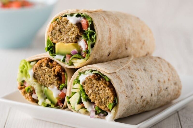 Cheesy Veggie Wrap available at Krish Cubical through DeskDrop