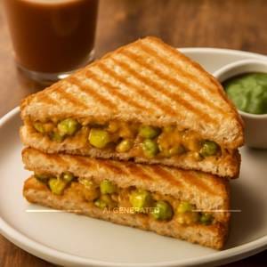 Aloo Mutter Grill available at Aaron Spectra through DeskDrop