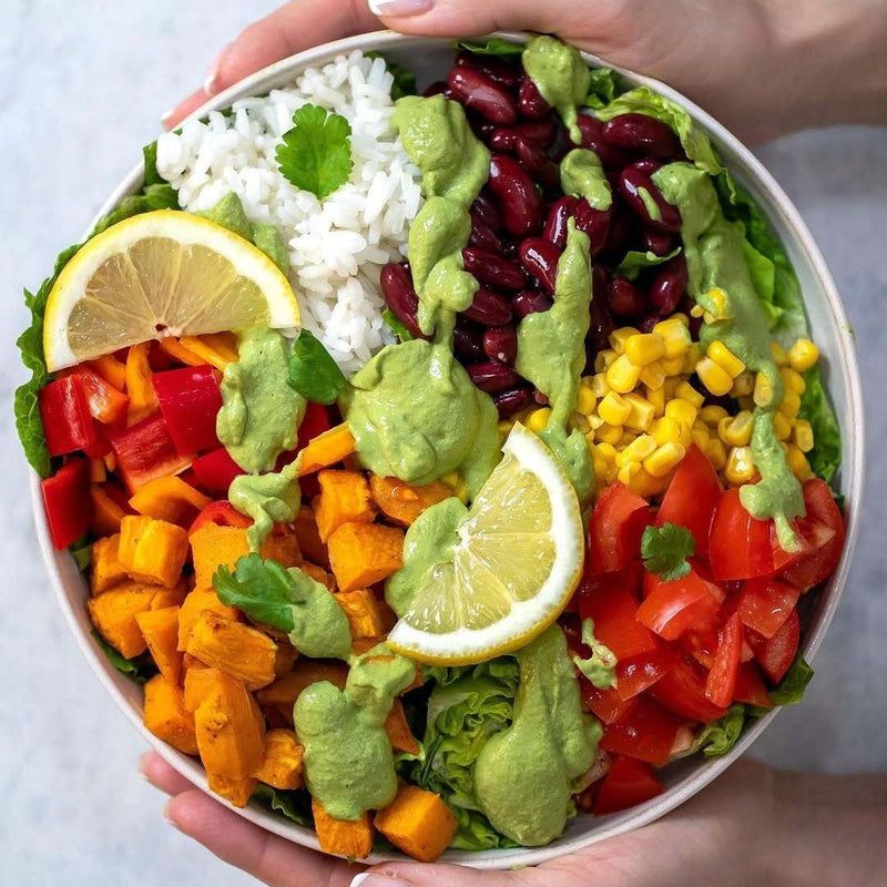 Avocado Mexican Energy Bowl available at Demo through DeskDrop