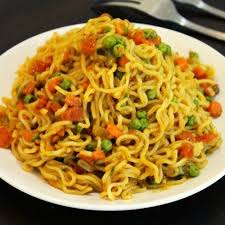 Veg. Maggi available at Aaron Spectra through DeskDrop