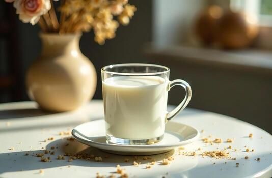 Hot Milk available at Ganesh glory through DeskDrop