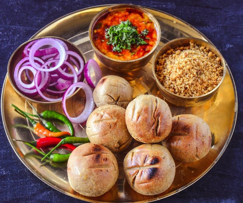 Lunch Dal Bati available at Aaron Spectra through DeskDrop
