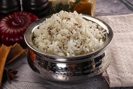 Jeera Rice available at Aaron Spectra through DeskDrop