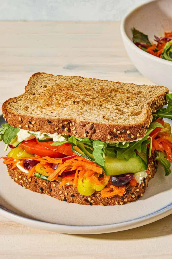 Vegetable Sandwich available at Apm mall through DeskDrop