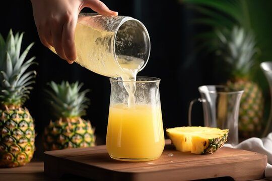 Pineapple Juice available at Aaron Spectra through DeskDrop