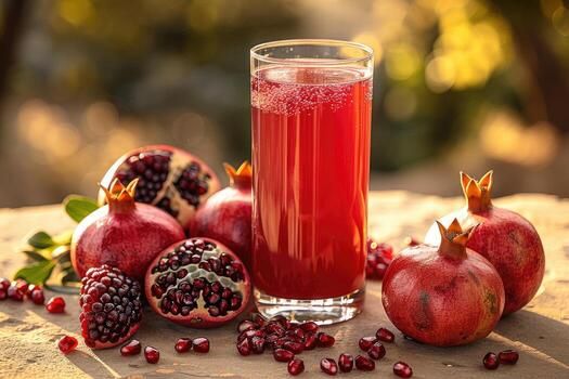 Pomegranate available at Ganesh glory through DeskDrop