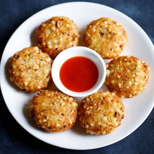 Sabudana Tikki available at Ganesh glory through DeskDrop