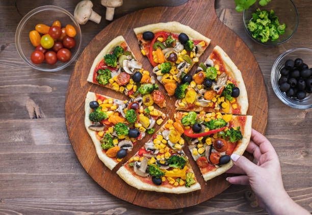 Vegetable Pizza available at Apm mall through DeskDrop
