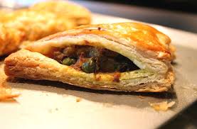 Veg. Puff available at Apm mall through DeskDrop