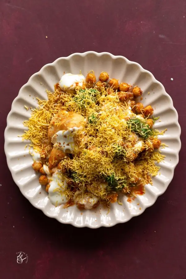 Cheese Samosa Chaat available at Apm mall through DeskDrop