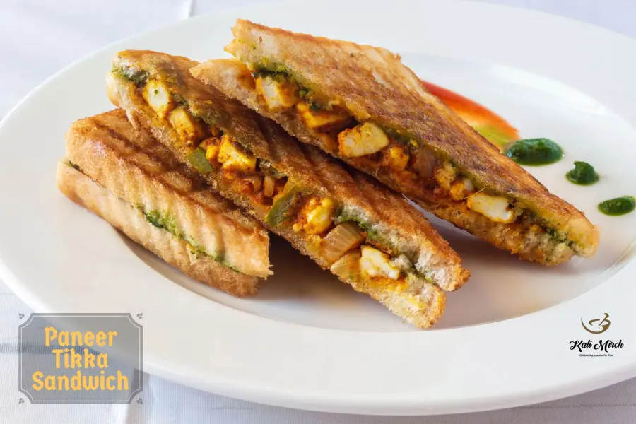 Tandoori Paneer Sandwich available at Aaron Spectra through DeskDrop