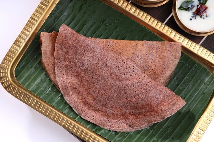Ragi Plain Dosa available at Ganesh glory through DeskDrop