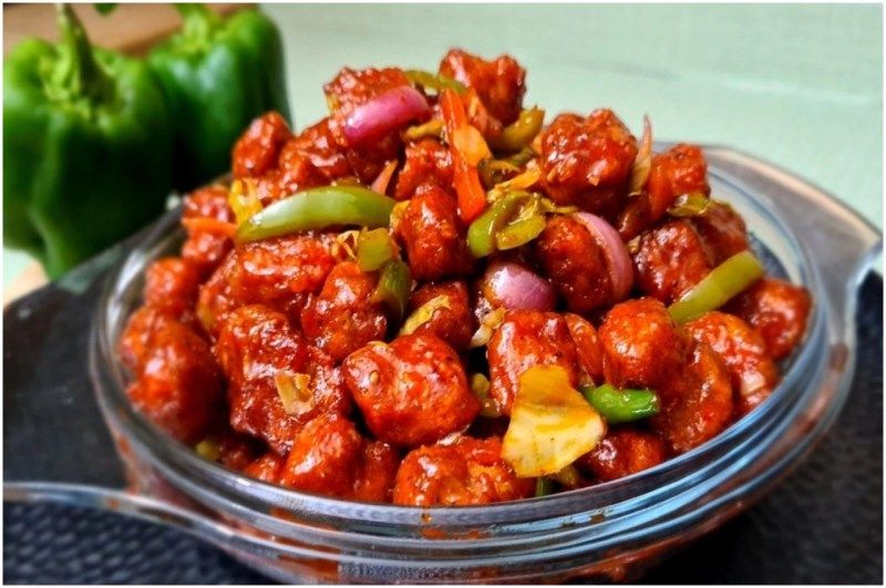 Soyabean Chilly available at Grace Business Park through DeskDrop
