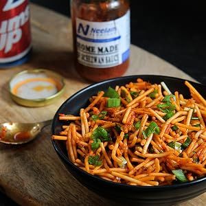 Chinese Bhel available at The Ridge through DeskDrop