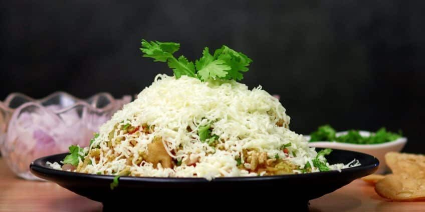 Cheese Bhel available at Apm mall through DeskDrop