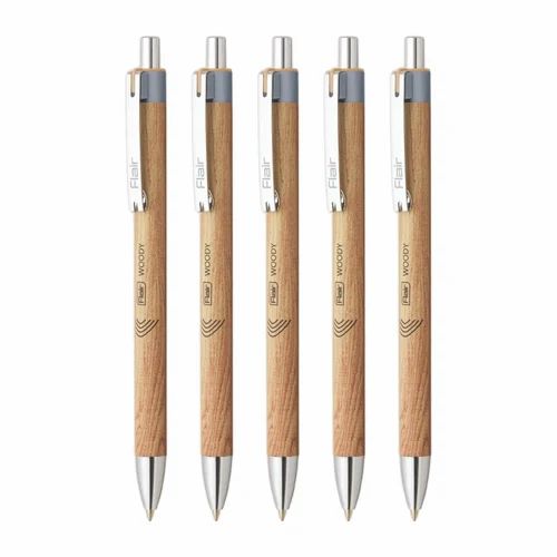 FLAIR WOODY CLIQ BALL PEN available at Rk Iconic through DeskDrop