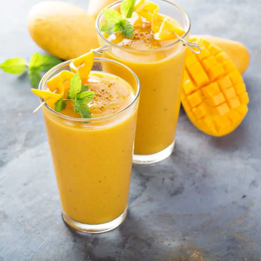 Mango Milk Shake available at Sun west bank through DeskDrop
