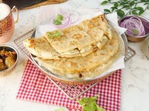 Aloo Cheese Mix Paratha available at Aaron Spectra through DeskDrop