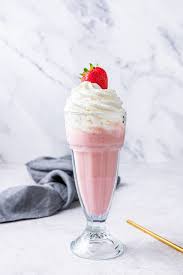 Strawberry Milkshake available at Aaron Spectra through DeskDrop