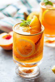 Peach Ice Tea available at Novem Square through DeskDrop
