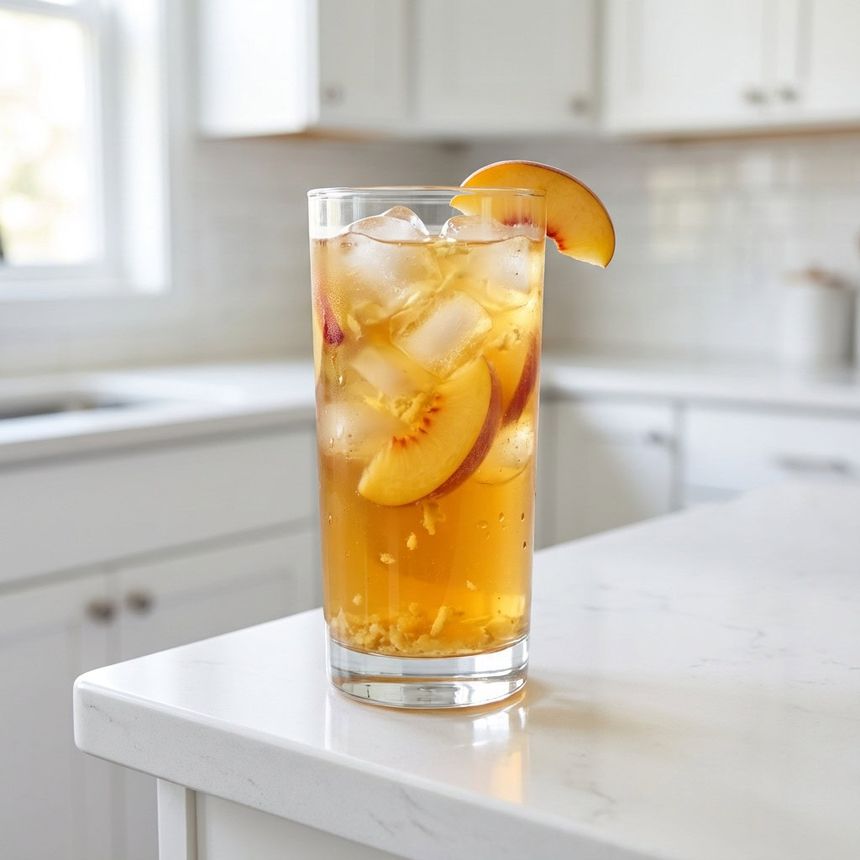 Peach Ice Tea available at Ganesh glory through DeskDrop