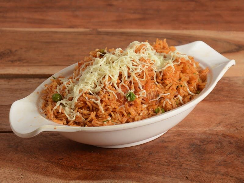 Veg. Cheese Butter Pulao available at Aaron Spectra through DeskDrop