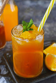 Orange Ice Tea available at Novem Square through DeskDrop