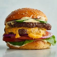 Korean Burger available at Rk Iconic through DeskDrop