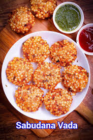 Sabudana Vada (4 Pcs) available at Ganesh glory through DeskDrop