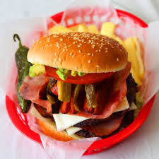 Mexican Burger available at Apm mall through DeskDrop