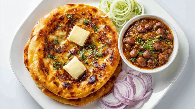 Chole Kulcha available at Apm mall through DeskDrop