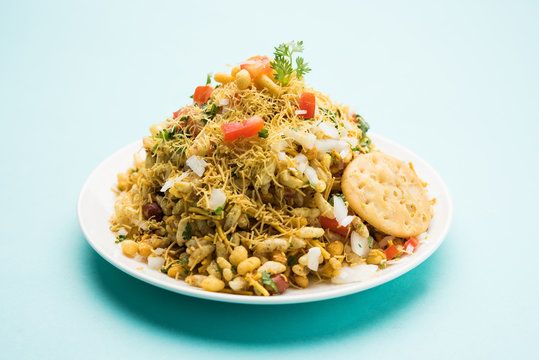 Mumbai Bhel available at Ganesh glory through DeskDrop