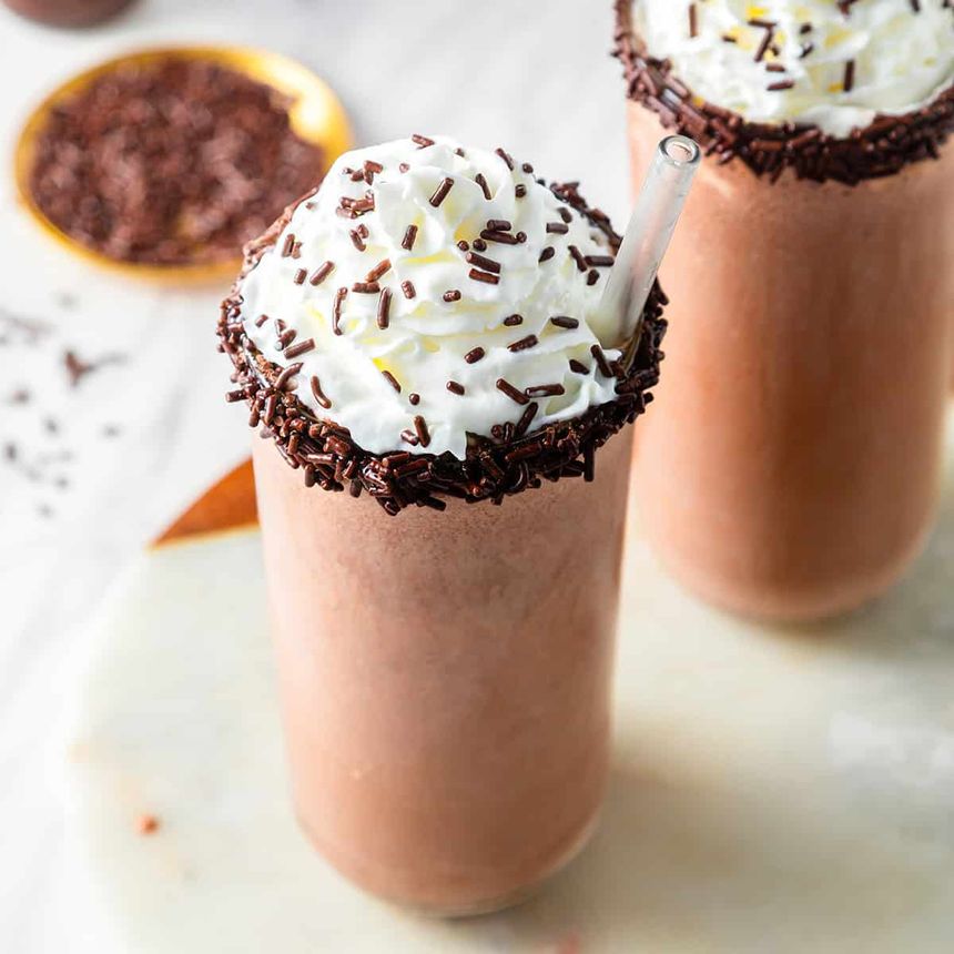 Chocolate Shake available at Apm mall through DeskDrop