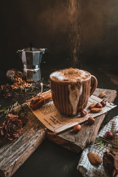 Hot Coffee Hazelnut available at Ganesh glory through DeskDrop