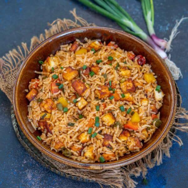 Paneer Chopper Rice available at Grace Business Park through DeskDrop