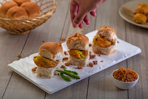 Peri Peri Vada Pav available at The Ridge through DeskDrop