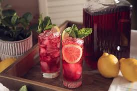 Rose Mint Ice Tea available at Novem Square through DeskDrop