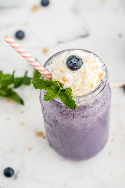 Blueberry Shake available at Demo through DeskDrop