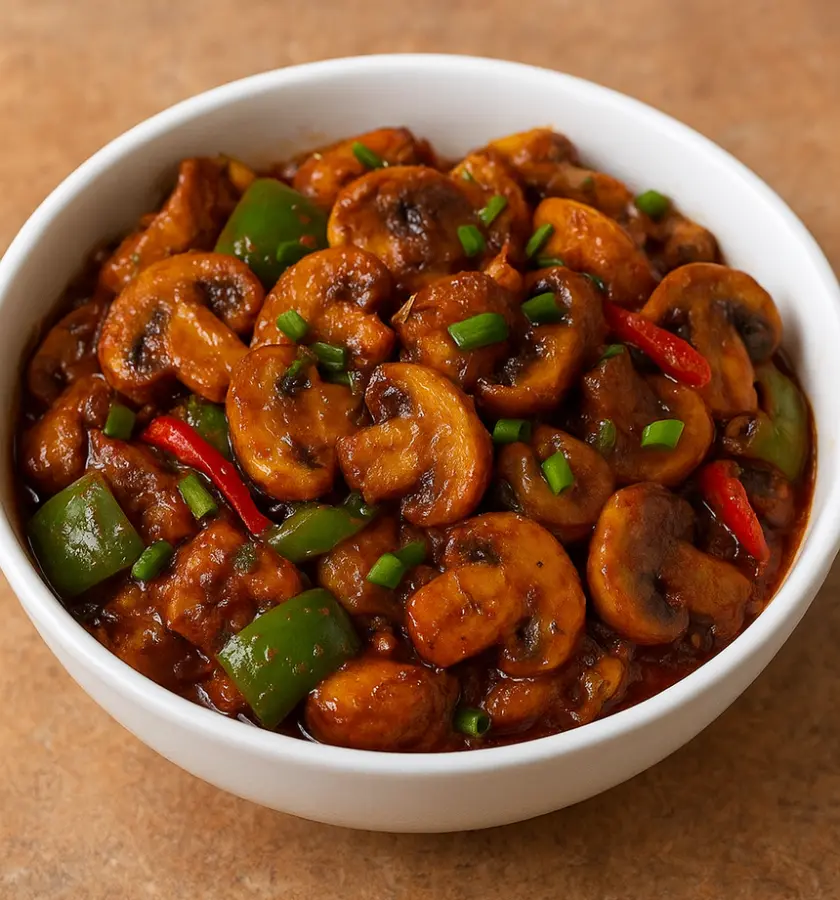 Mushroom Chilly available at Grace Business Park through DeskDrop
