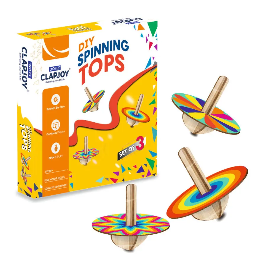 DIY SPINNING TOPS available at Rk Iconic through DeskDrop