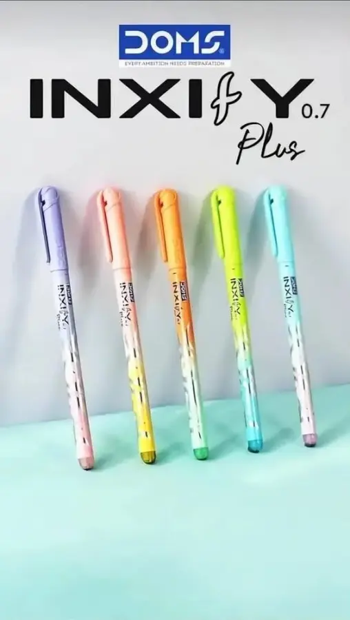 DOMS INIIFY PLUS BLUEBALL POINT PENS available at Rk Iconic through DeskDrop