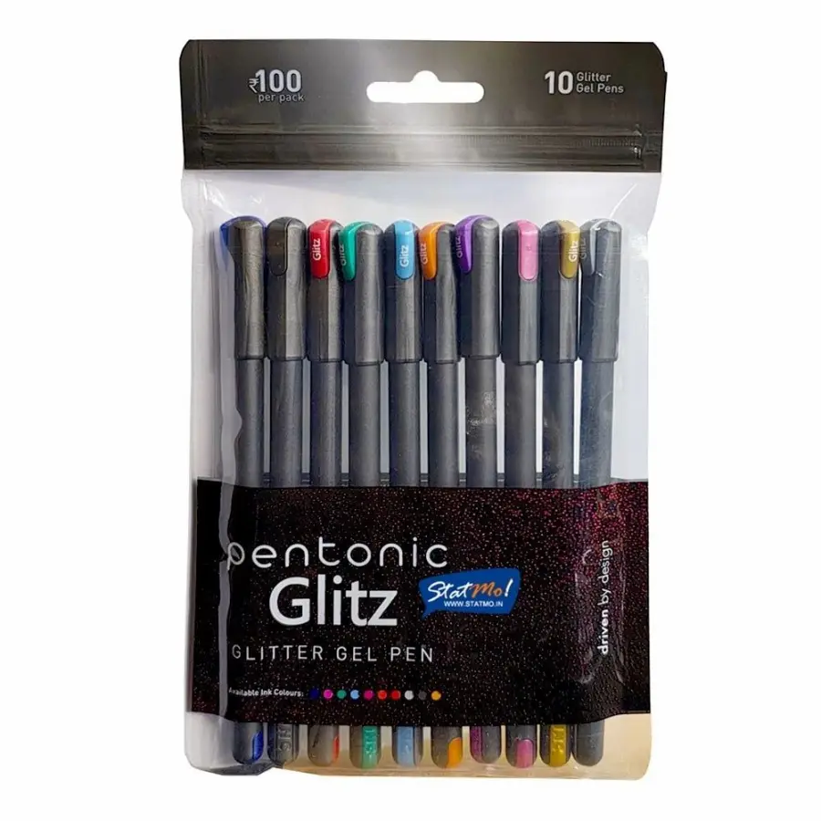 PENTONIC GLITZ GLITTER GEL PEN available at Rk Iconic through DeskDrop