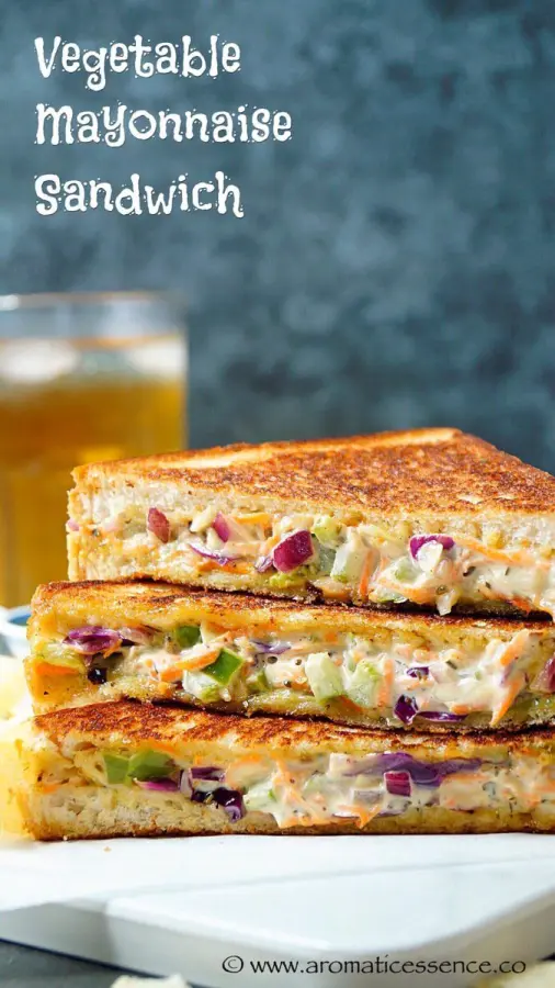 Vegetable Mayonnaise Sandwich available at Rk Iconic through DeskDrop